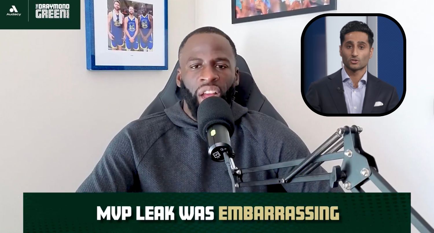Draymond Green calls Shams Charania early MVP report 'pathetic'