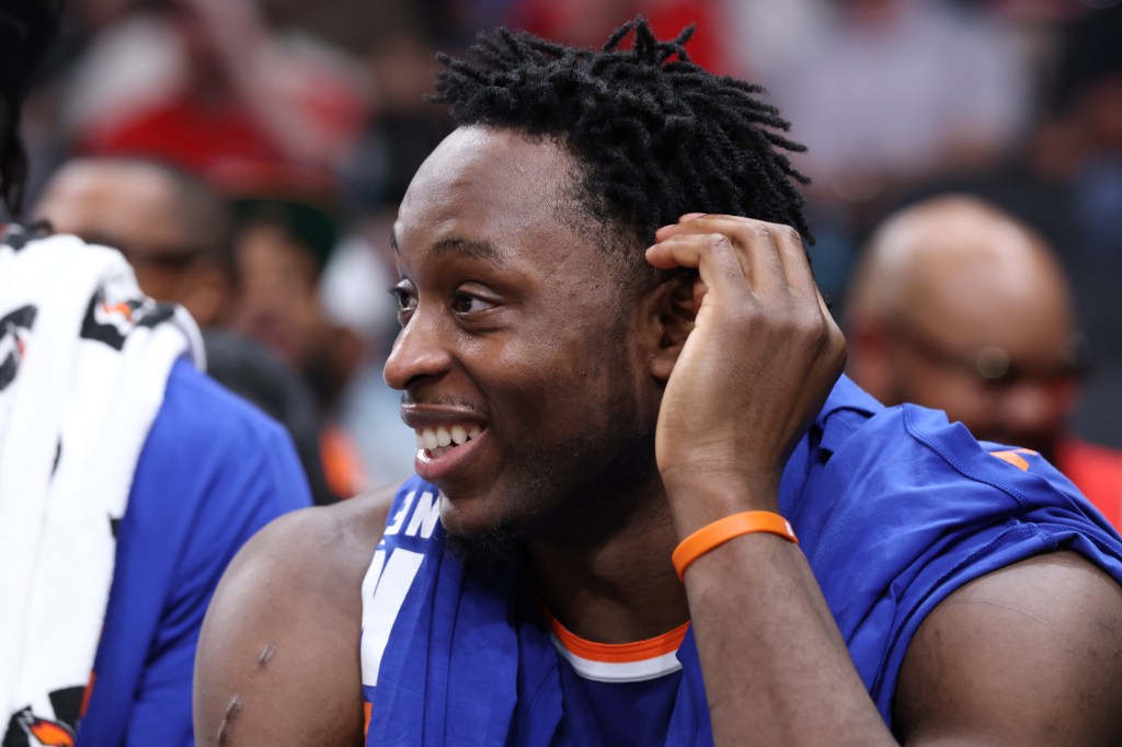 Knicks' Anunoby (hamstring) participates in 'some parts' of practice