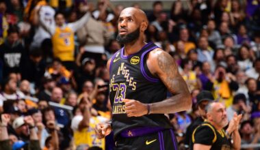 LeBron James, Bronny James make history as 1st father-son duo to play in a Playoff game
