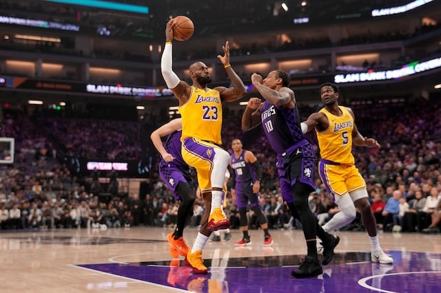 DeMar DeRozan Plays 'Start, Bench, Cut' With Kobe Bryant, Magic Johnson & LeBron James