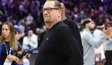 NBA: Playoffs-New York Knicks at Philadelphia 76ers