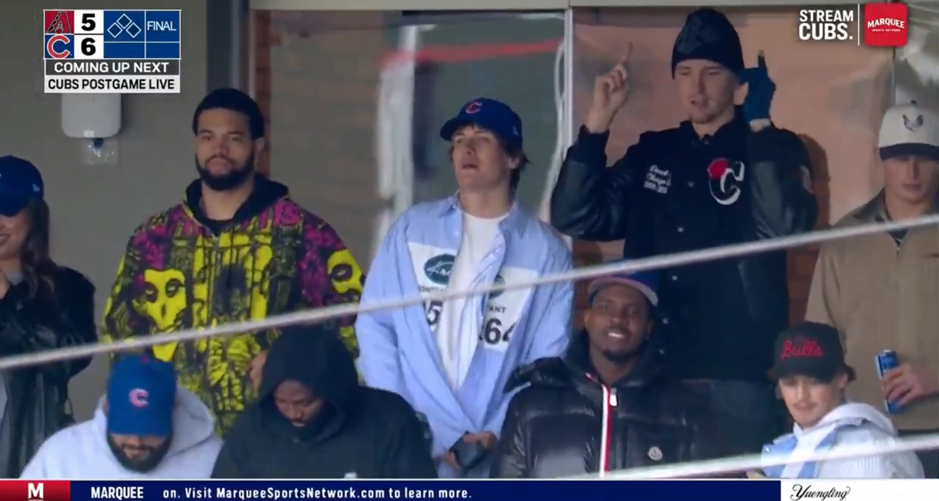 Pete Crow-Armstrong, Caleb Williams, Matas Buzelis Reuinited At Cubs Game