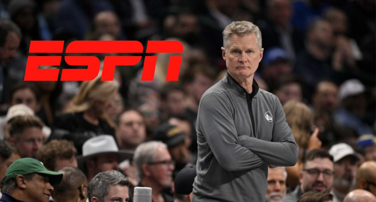 ESPN 'aggressively' pursuing Steve Kerr as he considers leaving Warriors