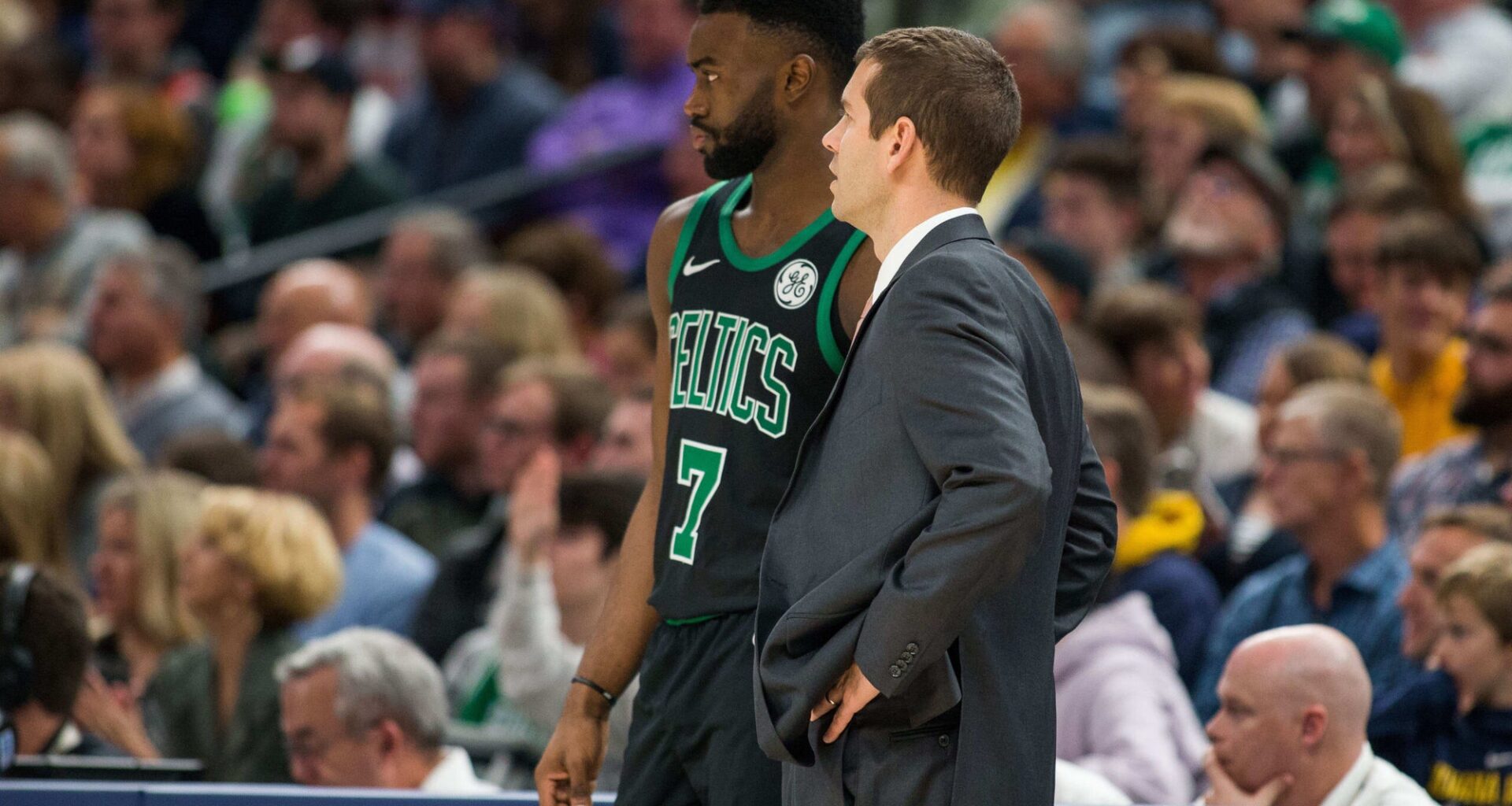 Jaylen Brown says he used fans to influence Brad Stevens - 98.5 The Sports Hub