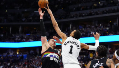 How far away are Denver Nuggets from Oklahoma City Thunder, San Antonio Spurs?