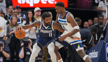 Anthony Edwards Wants Kyrie Irving in Minnesota