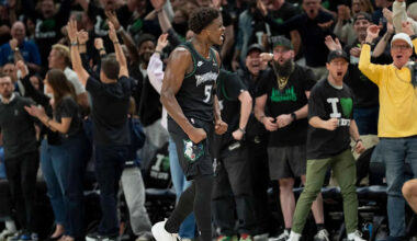 Timberwolves’ Anthony Edwards surges past Dwyane Wade in Game 4 win vs. Spurs