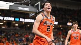 Andrej Stojaković, son of NBA legend Peja's Stojaković, is writing his own story at Illinois