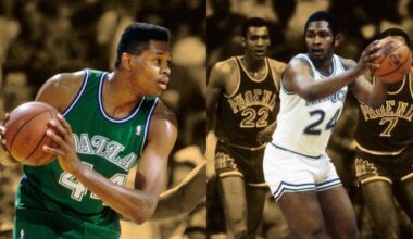 "Today should be an all-day party because he's gone" - Sam Perkins was ecstatic when Mark Aguirre got traded from the Dallas Mavericks