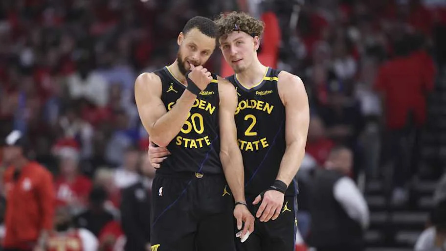 Stephen Curry, Brandin Podziemski - Golden State Warriors