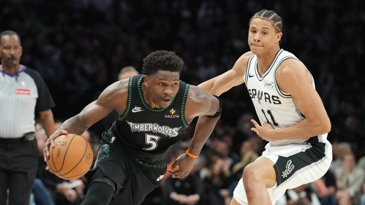 Anthony Edwards Facing Backlash For Displaying 'Weak' Leadership vs. Spurs
