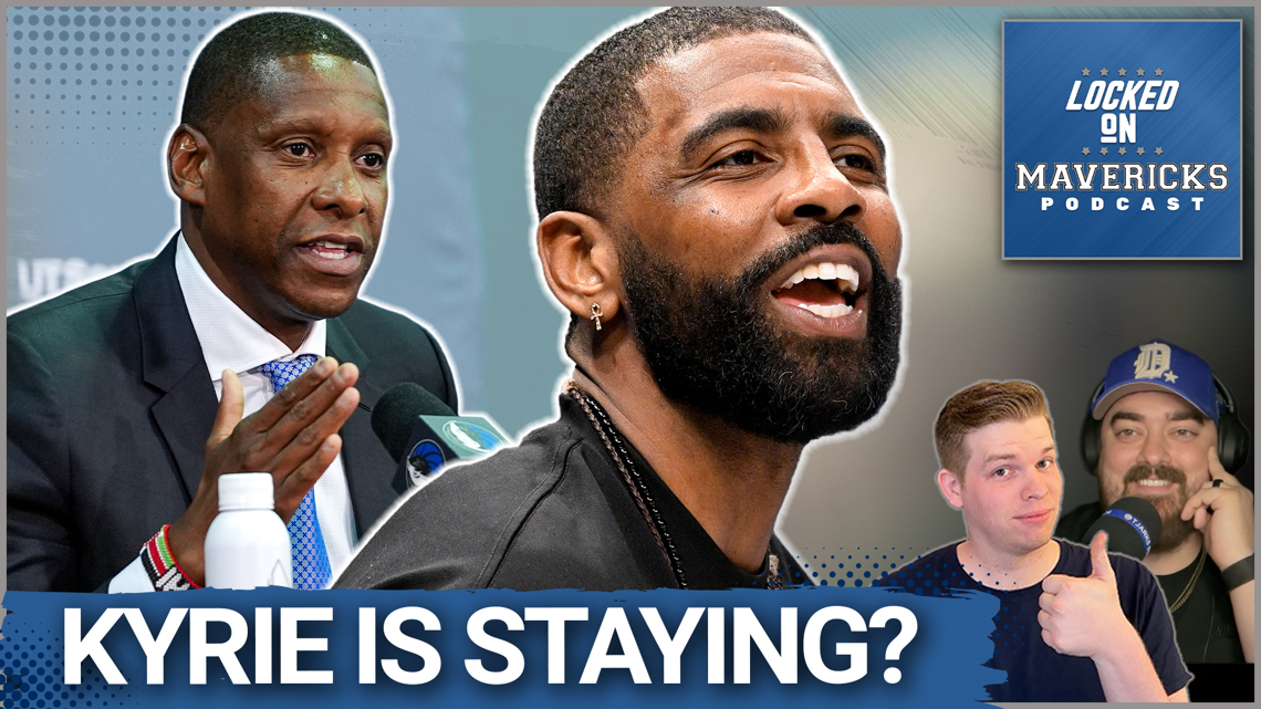 CONFIRMED? Masai Ujiri Wants to Keep Kyrie Irving On the Dallas Mavericks | Mavs Podcast