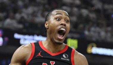 Raptors' Scottie Barnes Has NSFW Reaction to All-Defensive Teams