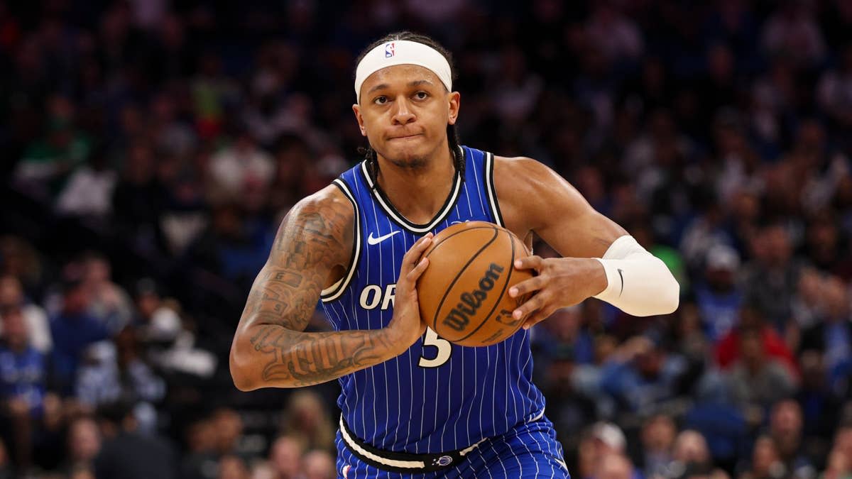 Orlando Magic forward Paolo Banchero (5)© Nathan Ray Seebeck-Imagn Images

