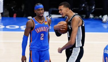 Victor Wembanyama was one vote away from joining Shai Gilgeous-Alexander and Nikola Jokic