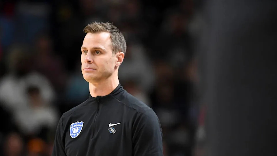 Duke Blue Devils head coach Jon Scheyer.Alex Martin/Greenville News / USA TODAY NETWORK via Imagn Images