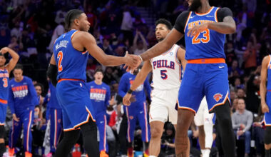 Knicks 144, 76ers 114: “KAT is a better shooting Jokic”