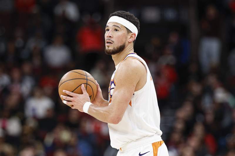 Suns are out, but Devin Booker is still in the NBA playoff conversation