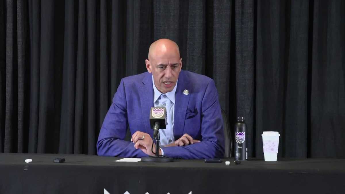 Watch: Sacramento Kings head coach, GM speak after end of season