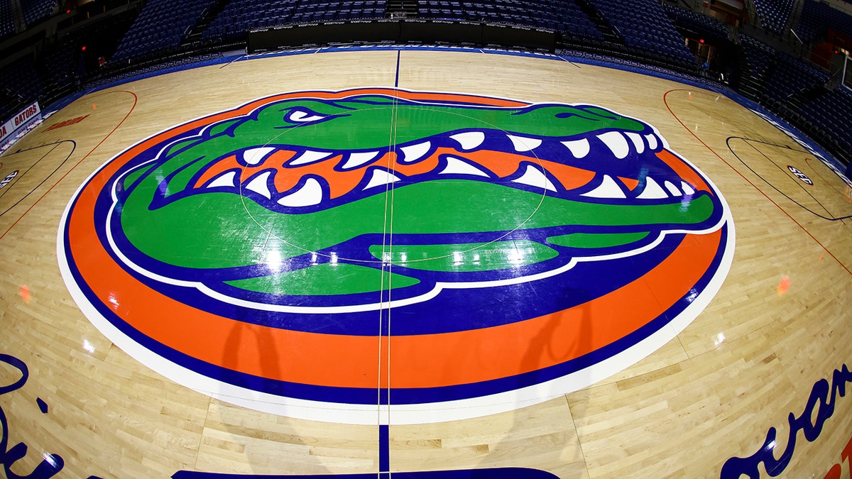 Stephen C. O'Connell Center interior after basketball game in Gainesville Florida
