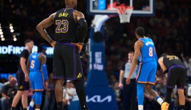 NBA Playoffs: Lakers vs. Thunder series schedule, start time, stream
