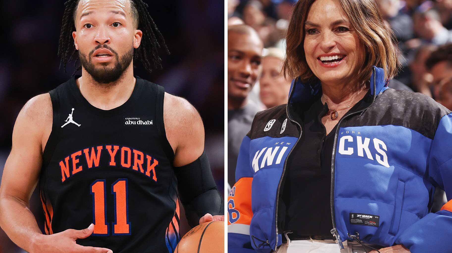 Mariska Hargitay Hugged Jalen Brunson After Knicks Game Win