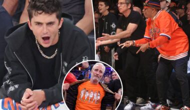 All the celebrities spotted rooting for the Knicks during the NBA Conference Finals