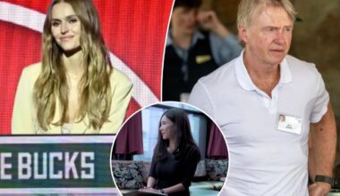 Mallory Edens returns to NBA draft lottery as dad victim of alleged $1B blackmail plot