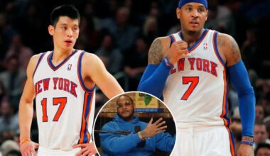 Carmelo Anthony invites Jeremy Lin on podcast to address Knicks beef