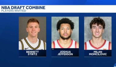 Iowa and Iowa State players named to NBA Draft combine list