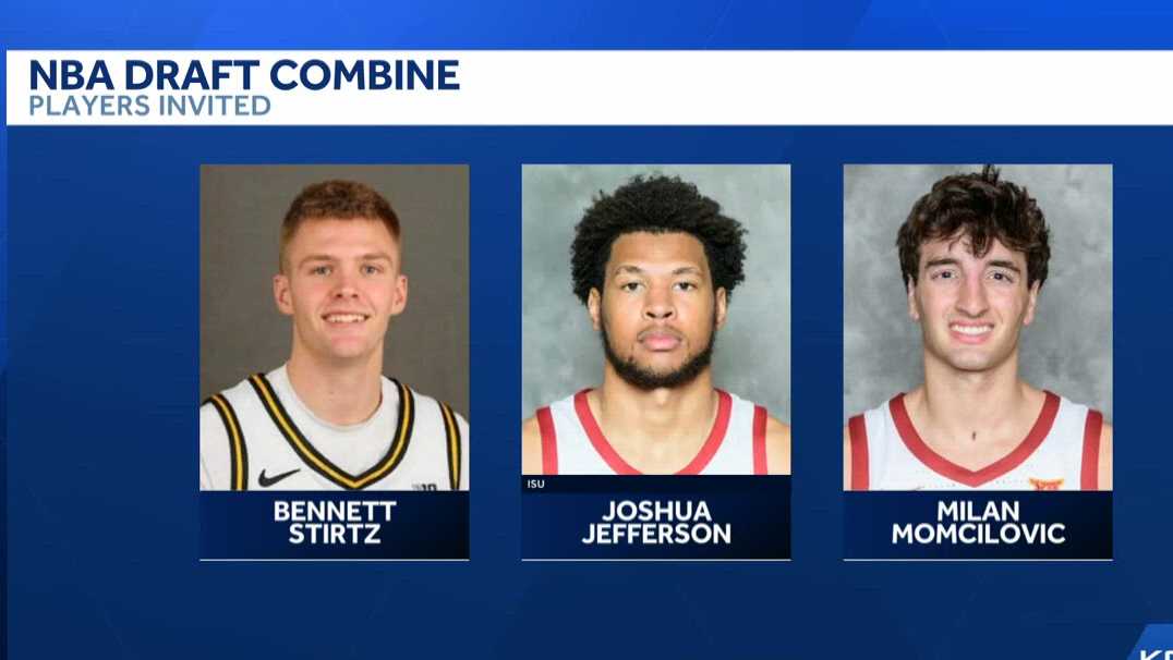 Iowa and Iowa State players named to NBA Draft combine list