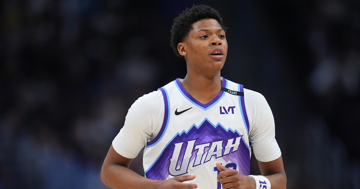 Utah Jazz forward Ace Bailey named to NBA All-Rookie second team