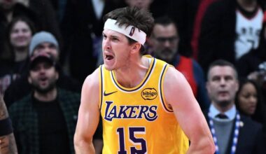 Los Angeles Lakers guard Austin Reaves