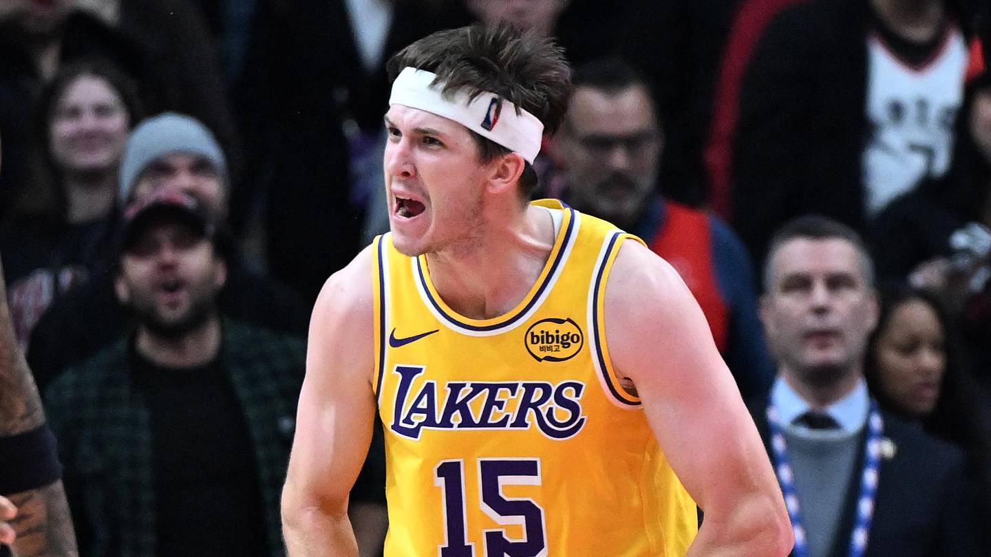 Los Angeles Lakers guard Austin Reaves
