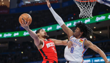 Houston Rockets jersey history No. 15 - Daishen Nix (2021-23)