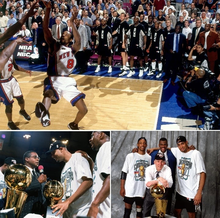 Latrelle Sprewell, Tim Duncan, Spurs