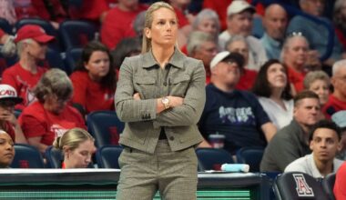 Arizona women's basketball coach Becky Burke responds to criticism for pregnancy announcement