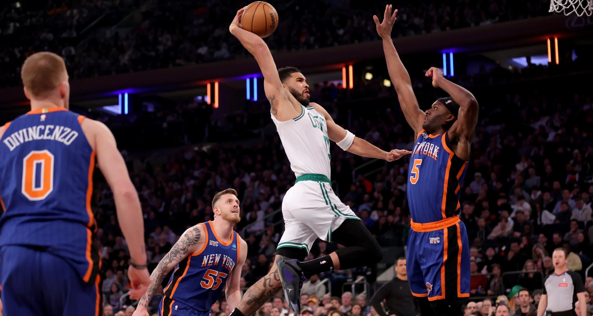 Knicks? Spurs? Jayson Tatum is watching the 2026 NBA Finals with no bias