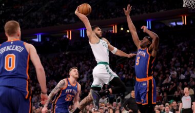 Knicks? Spurs? Jayson Tatum is watching the 2026 NBA Finals with no bias
