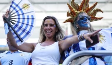 World Cup passion trumps Miami heat for Uruguay and Cape Verde fans