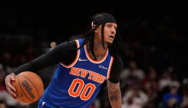 Jordan Clarkson returns home to San Antonio for NBA Finals, but with the Knicks