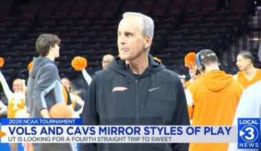 Tennessee Men's Basketball Team Set for Second Round Matchup with Virginia | Local Sports