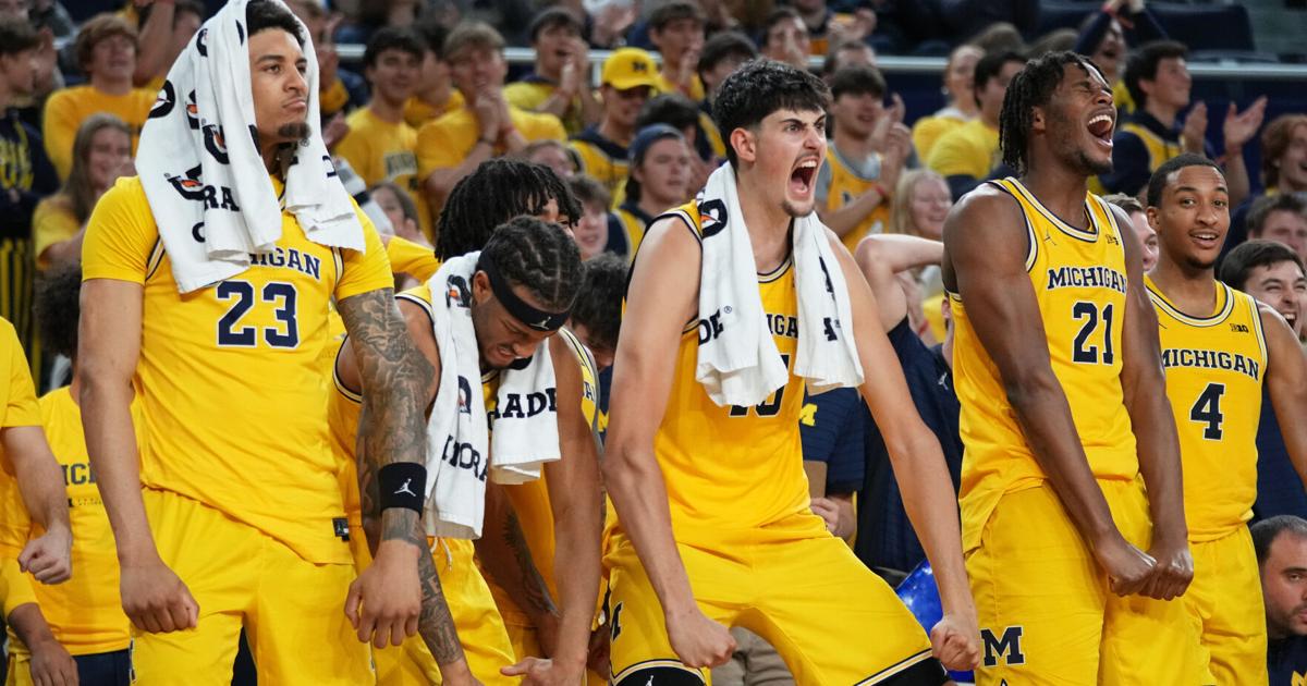 AP's NBA mock draft: Michigan's frontcourt trio of Mara, Lendeborg, Johnson hold lottery potential | Sports