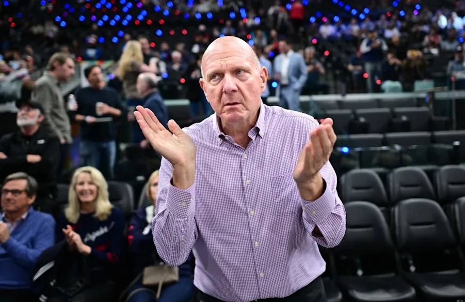 Ballmer officially purchased the Clippers in August 2014 for $2 billion. Getty Images