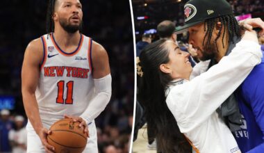Jalen Brunson's wife Ali thinks she helps Knicks star shoot