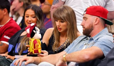 Seats used by Taylor Swift, Travis Kelce, other celebs in playoffs being sold by Cavaliers