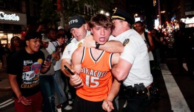 Knicks could clinch the NBA finals Saturday, is NYPD prepared?