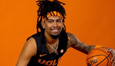 Terrence Hill Tennessee Basketball Transfer Portal Class