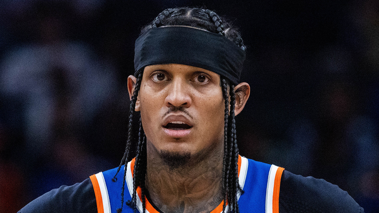 Jordan Clarkson standing on the court