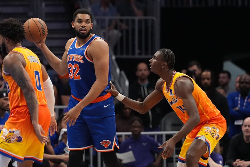 NBA: New York Knicks at Charlotte Hornets